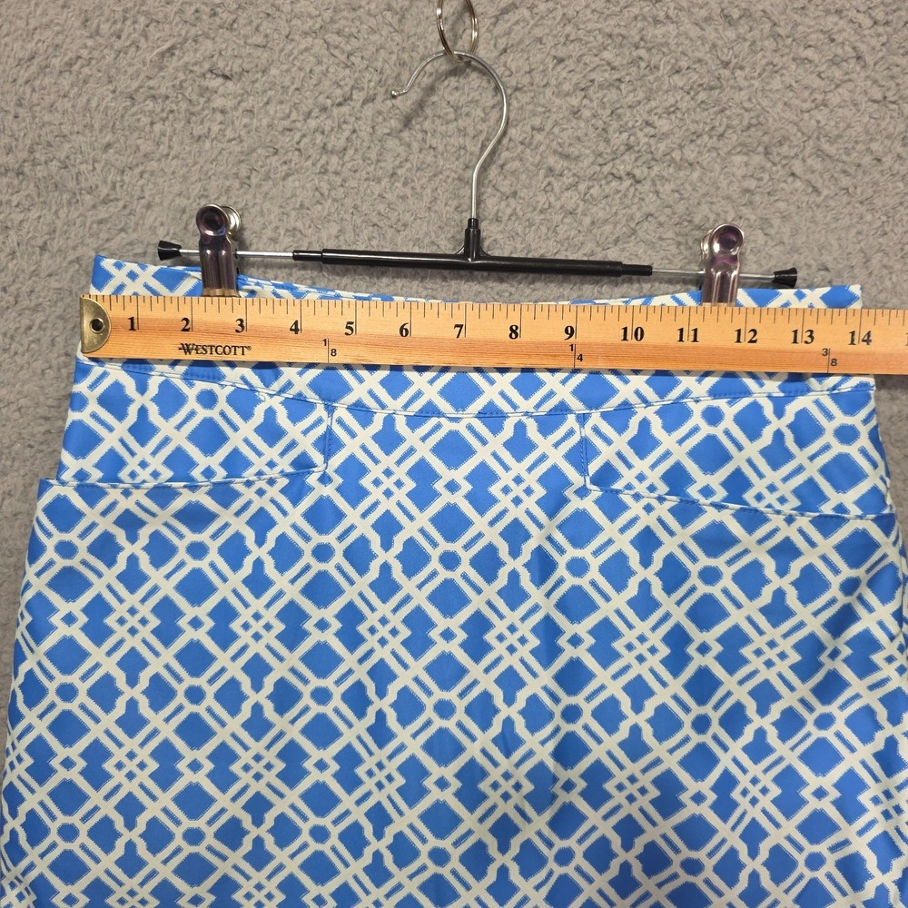 Vineyard Vines Skort Skirt Blue Size 00 Four Pockets Zippers Tennis Golf - Picture 4 of 8